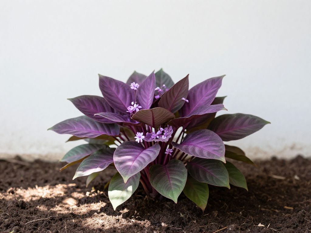 calathea w okresie kwitnienia