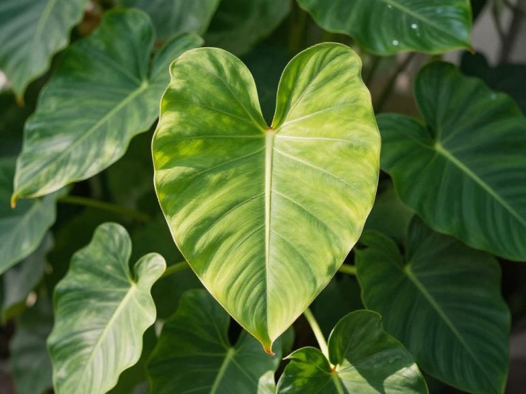 filodendron w okresie kwitnienia