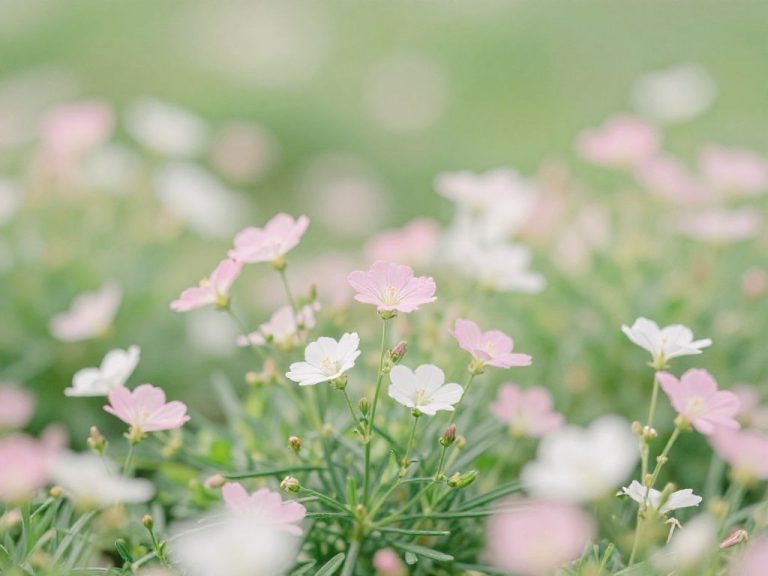 gaura w okresie kwitnienia