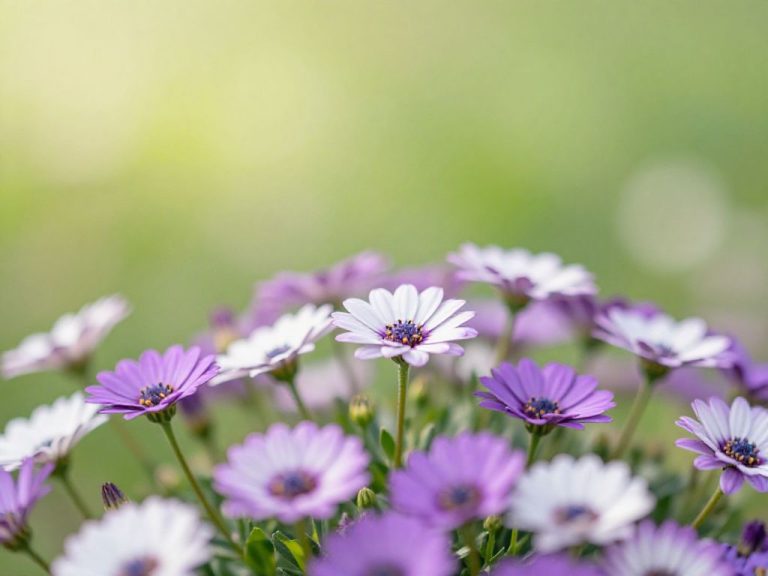 osteospermum w okresie kwitnienia